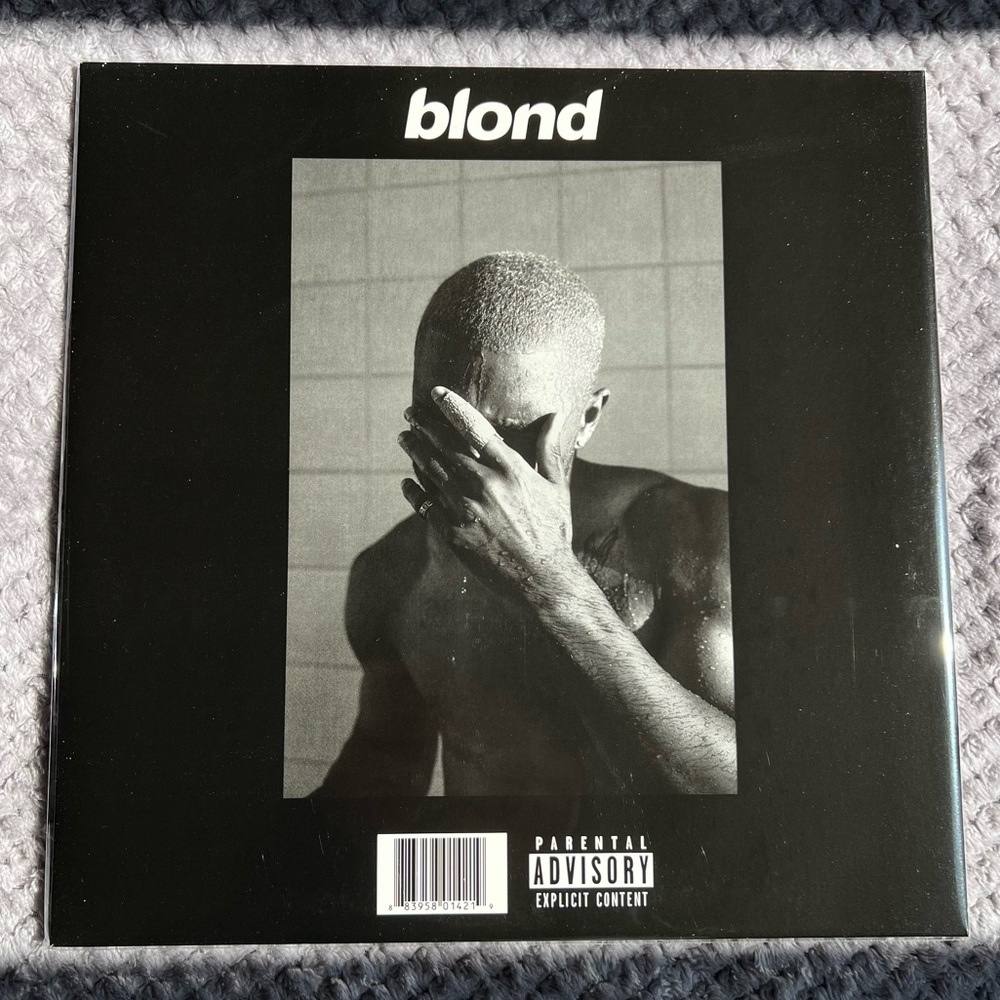BRAND NEW - Frank Ocean - Blonde - Black Cover with 2LP Colored Vinyl!